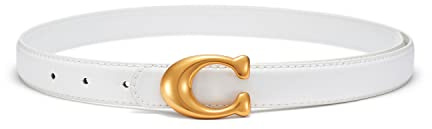 SYMOL Ledergürtel Damen Gürtel Taillengürtel Damengürtel Leder Jeansgürtel Echtleder 24mm Breit Schwarz und Weiß
