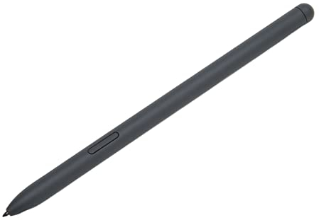 Lápiz Capacitivo para Tab S6 Lite, Lápiz Capacitivo Electrónico, Lápiz Inteligente de Plástico Duradero de Tamaño Preciso Altamente Sensible con 5 Puntas de Repuesto para Tableta (Negro)