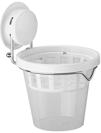 DYPASA Nursery Pots Suction Cup Hydroponic Water Bonsai Flower Pot Indoor Hydroponics Plant Frame Plastic Storage Wall Hanging Flower Pot Planters