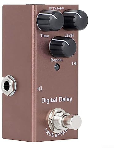 Gitarre Elektropedal, tragbare Gitarre Effektpedal Distortion Delay Chorus Tremolo Digital Overdrive Distortion Pedal (H)