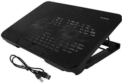 BESTonZON Laptop Cooling Pad Notebook Cooler Fan Usb Port Portable Laptop Cooler for Gaming