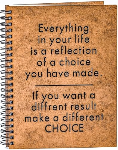 Terminkalender A5 personalisiert DIN Lemn Everything in your life is a reflection