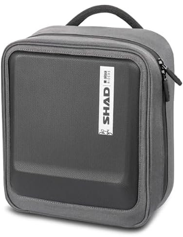 SHAD Bikes Daily Bar Bag 6L - Lenkertasche Fahrrad - wasserdichte Fahrradtasche Lenker - Tasche Fahrradlenker Umhängetasche - Urbanes Design mit Reflektoren