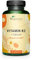Vitamina K2 (MK-7 100% ALL-TRANS) + Calcio | Fórmula Reforzada: 200 mcg K2 + 162 mg Calcio | PARA 6 MESES | Forma Totalmente Pura Trans Menaquinona-7 | Sin Aditivos y Vegano | Vegavero