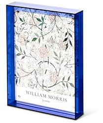 rymd Cornice portafoto magnetica, 17 x 23 cm, blu, design moderno