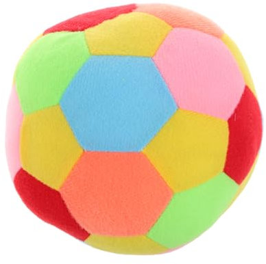 Abaodam Plüsch-sensorikspielzeug Rollendes Glöckchen-babyspielzeug Greifball Babyspielzeug-Windspiel-anhänger Weicher Plüsch-rasselball Frühes Pädagogisches Spielen Für Junge Mädchen Und k