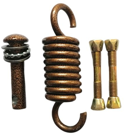 Muelle de hamaca – Swing Spring | ámbito de aplicación de resorte de alto rendimiento | Gran equilibrio de peso, gancho de acero inoxidable fuerte para configuración, silla de techo, silla, bolsa de