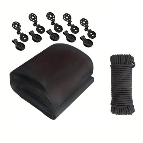 Filet de protection pour plantes, 2,4 x 4 m, avec quatre cordes et fermeture, filet de protection contre les insectes, les oiseaux, les légumes, les insectes, les vergers, les fermes