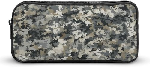 BVKWNTSA Pencil Case Digital Camo Printed Pen Case Storage Bag for Girls Boys Kids Used As A Pencil Case, Office Accessory, Cosmetic Bag