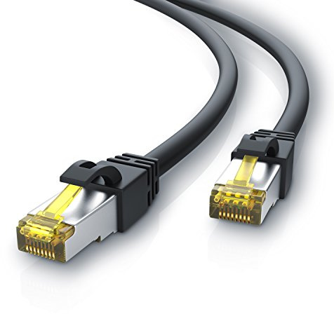 CSL – Uplink – Cable de red categoría 7 I: 3,0m schwarz