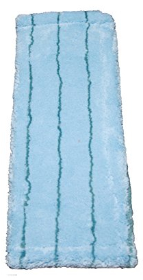 AQUA CLEAN Microfaser Bodenmopp mit Borstenstreifen 40cm (blau)