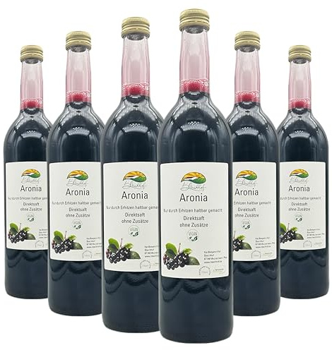 BLEICHHOF® Aroniasaft - Direktsaft, vegan (6x0,72l)