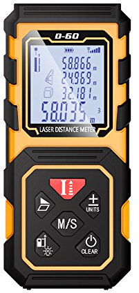 CGOLDENWALL Mini-Laser-Entfernungsmesser, 40/60/80/100 m, Laser-Entfernungsmesser, Handheld-Trena-Maßband, Werkzeug (40 m)
