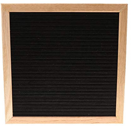 Tubayia Holz Filz Letter Board Buchstaben Tafel Memo Board für Zuhause Büro Restaurant