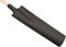 KOTARBAU® Bêche de drainage avec manche en bois, lame en acier étroite, support du manche 38 mm, bêche de jardin 510 x 115 mm