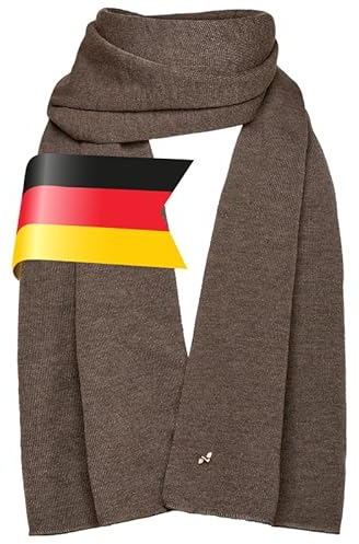 NYTTED® Hochwertiger Merino Schal - 100% Feinste Merinowolle für Damen & Herren, Kuschelig Weich & Sehr Warm - Winterschal