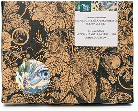 Unsere Pflanzenlieblinge: Heilpflanzen & Räucherkräuter für Heilkundige (Bio) - Samen-Geschenkset mit 6 vielseitigen Sorten aus der wundersamen Kräuterwelt- steigert das Wohlbefinden!