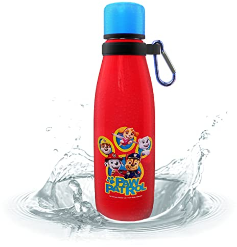 Paw Patrol Thermosflasche 350 ml - Paw Patrol Thermosflasche hält Ihr Getränk 24 Stunden lang kalt, ist 100% auslaufsicher und natürlich BPA-frei!