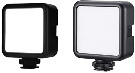 Rollei Lumis Mini RGB-Color LED-Dauerlicht, Videoleuchte mit 60 LED´s, 2500-9000K,6 W, 200 lux (0.5m bei 5500K) & Rollei Lumis LED Dauerlicht Serie (Lumis Mini)