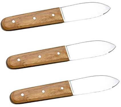 3 couteaux à coquilles saint-jacques