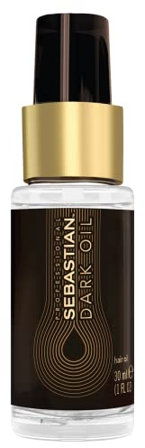 Sebastian Professional | Dark Oil Olio | Olio Styling Capelli Leggero, Effetto Seta Senza Appesantire | Capelli Lisci, Setosi e Lucenti fino a 48 ore | Per Tutti i Tipi di Capelli, 30 ml