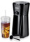 GEEPAS 700W Ice Tea & Coffee Maker – Brews Iced Coffee, 600ML Portable Jar with Straw – Auto Power Off, 350ML Water Capacity, Nylon Filter – Enjoy Iced Coffee Maker, Café Mocha Anytime in 4 Mins