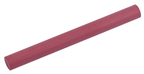 lyrlody Messerschärfer, Diamant Wetzstahl Messerschärfer, Professionelle Wetzstab, Rubin Polierstab, 3000 Grits, Rot, 100 * 10 mm