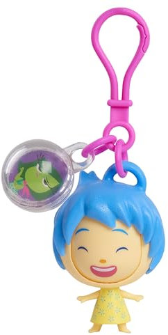 Inside Out 2 Portachiavi Fidget Figure - Joy, Giocattoli per bambini dai 3 anni in su Just Play