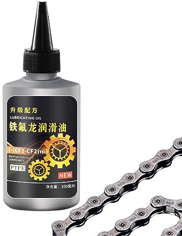 Bike Oil Chain Lubricant, Bike Wash Cleaning Oil | 100ml Chain Lubricant, Cleaning Oil - Multipurpose Chain Lubricant for All Weather Conditions Chaies