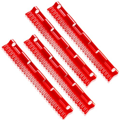 YunSchauen 4 Stück Sockentrockner Wäscheständer,Winddicht Trockengestell,Kunststoff Aufhänger für Socken, Unterwäsche, Kleine Kleidung