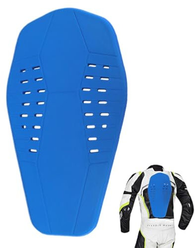 Protektoren Ski-Rückenprotektor, Wirbelsäulen-Rückenprotektor Künstliches Knorpelmaterial für den Außenbereich, Rückenprotektor Skifahren Stoßdämpfung Sportprotektor, weich, bequem, Schwarz