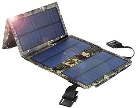 DIYEAH 10w Portable Foldable Solar Panel Charger Usb Interface Waterproof Solar Usb Charger for Camping and Emergency Outdoor Use
