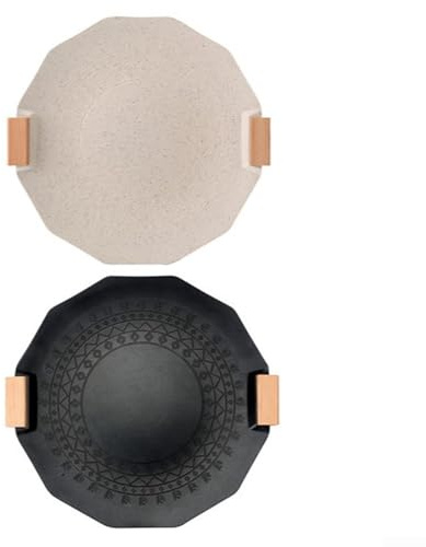 Ustensiles de cuisson innovants pour les campeurs, cuisson rapide et uniforme à chaque fois (40 cm, blanc)