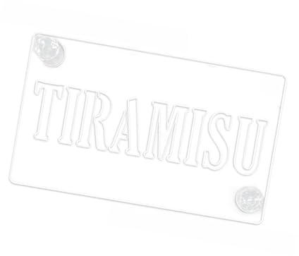 Cake Decorating Stencil Wedding Birthday Tiramisu Letter Template Molding Baking Lover Tool for Sugar Powder Top Stencil