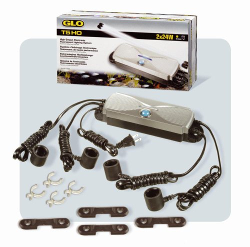 Glo T5 Vorschaltgerät für 2x 24W T5-Leuchtstoffröhren, Warmweiß, 1 Stück