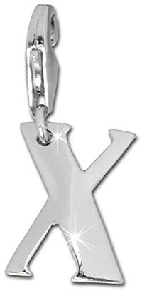 SilberDream 925er Charm Buchstabe X Echt Silber Armband Anhänger D1FC70X Silber Charmsschmuck von SilberDream für die Frau