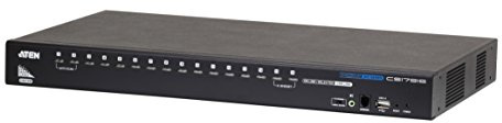 ATEN 16-Port USB - HDMI KVM Switch w/USB Peripheral port, CS17916-AT-G