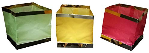 10 Stück Wasserlaterne Schwimmlaterne Schwimmkerzen Lampion Laterne Teelicht Kerze Windlicht Bunt Schwimmlicht Outdoor Deko