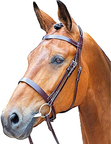 Shires Salisbury Berrington Trensenzaum, kleines Pony, australische Nuss