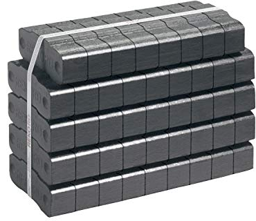 PALIGO Braunkohlebriketts 25kg x 20 Gebinde 500kg 1 Palette Kaminbriketts Ofenbriketts Braunkohle Brikett Bündel Kohle Gluthalter Rekord