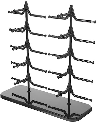 COHEALI Portaocchiali Espositore Dettagliato Supporto Occhiali Rimovibile Per Sunglasses Organizer Elegante Per Casa e Negozio Posti Design Pratico e Facile Da Trasportare