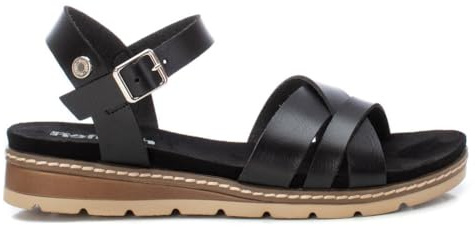 REFRESH 171777 Sandalias de mujer Negro (Black), 38 EU