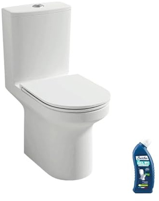 WC au sol sans bride JACOB DELAFON Elite + abattant extraplat + nettoyant
