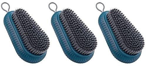 Beelooom 3X Bürste, Hochwertige Haltbare Weiche Wäsche Kleidung Schuhe Schrubb Bürste, rutschfeste Design Haushalts Reinigungs Bürsten