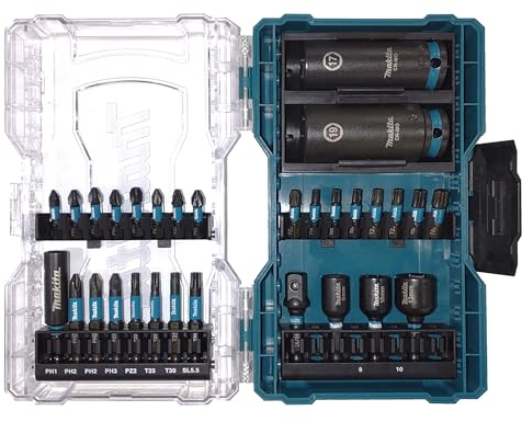 Makita E-22903 Schlagbohrer-Bit-Set, Schwarz, 30-teilig