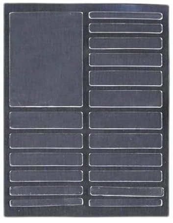 MULAIDI Ajusteurs de taille en acrylique/silicone - Autocollant intérieur invisible - Réducteur de perte - Outil fixe - Pour femme et mariage