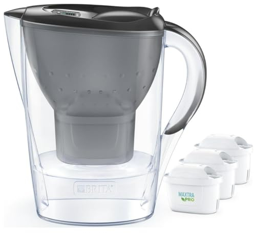Brita Jarra Filtrante Marella +3 Maxtra Pro PP Gris Polipropileno 2,4 L 150 l