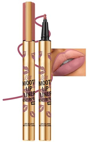 Erinde Perfilador de Labios Permanente, Delineador de Labios Waterproof Suave y Preciso, Lip Liner Mate de Larga Duración, Alta Pigmentación, Maquillaje Profesional para Labios #07