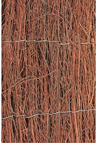 Nature Brise-Vue Paravent Bruyère 1x5 m Écran de Jardin Clôture Maison Jardin
