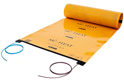 3,0m Mi-Heat HighEnd Heizfolie 150Watt/m² | als Zusatz- oder Hauptheizung einsetzbar | ideal zur Nachrüstung und Einsatz in Neubauten geeignet | sogt für eine angenehme Temperierung